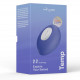 Сиреневый вибратор We-Vibe Temp для температурных игр