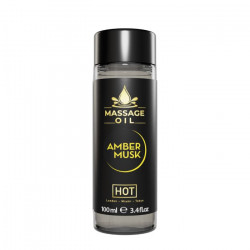 Массажное масло с ароматом амбры и мускуса Massage Oil - 100 мл.