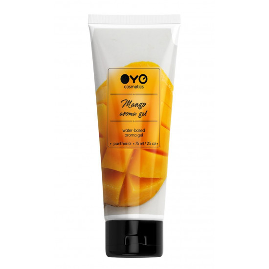 Лубрикант на водной основе OYO Aroma Gel Mango с ароматом манго - 75 мл. FFF