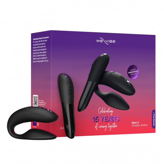 Набор для пар We-Vibe 15 Year Anniversary Collection: Tango X и Sync 2