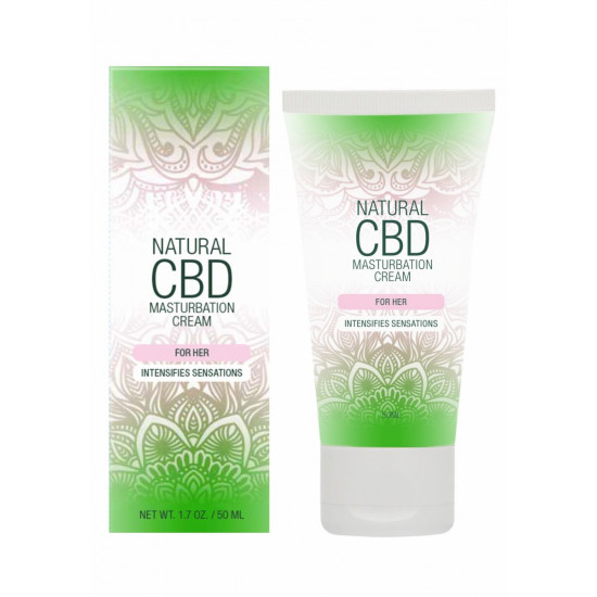 Крем для мастурбации для женщин Natural CBD Masturbation Cream For Her - 50 мл.