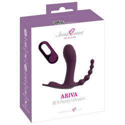Фиолетовый вибратор для ношения в трусиках ARIVA RC Panty Vibrator