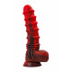 Силиконовый вибратор Monster Tops - 27 см.