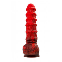 Силиконовый вибратор Monster Tops - 27 см.