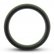 Черно-зеленое эрекционное кольцо Silicone Go Pro Cock Ring