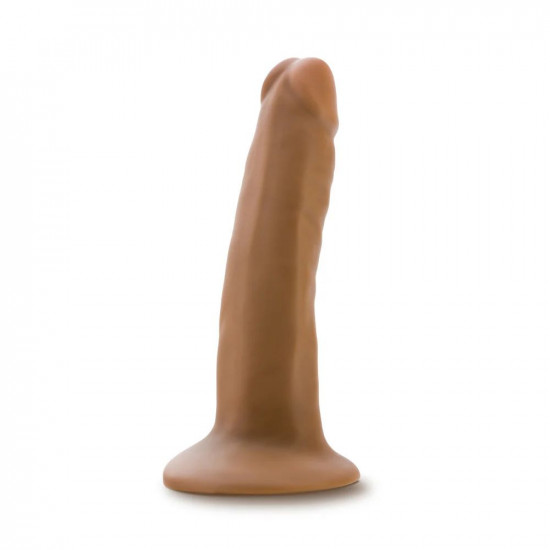 Карамельный фаллоимитатор 5.5 Inch Long Dildo With Suction Cup Base - 13,9 см.