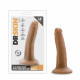 Карамельный фаллоимитатор 5.5 Inch Long Dildo With Suction Cup Base - 13,9 см.