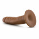 Карамельный фаллоимитатор 5.5 Inch Long Dildo With Suction Cup Base - 13,9 см.