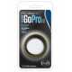 Черно-желтое силиконовое эрекционное кольцо Silicone Go Pro Cock Ring