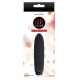 Чёрный фактурный мини-вибратор Luxe Compact Vibe Princess - 10,8 см.