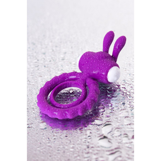 Фиолетовое эрекционное кольцо на пенис JOS  GOOD BUNNY