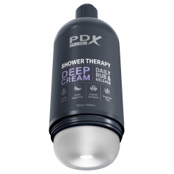 Мастурбатор в бутылке Shower Therapy Deep Cream