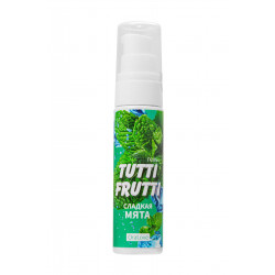Гель-смазка Tutti-Frutti со вкусом сладкой мяты - 30 гр.