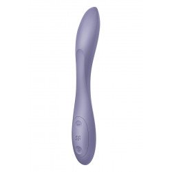 Сиреневый гибкий вибратор Satisfyer G-Spot Flex 2 - 19,5 см.