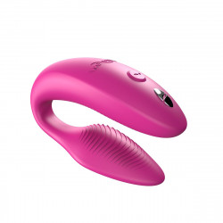 Розовый U-образный вибратор для пар We-Vibe Sync 2