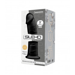 Черный фаллоимитатор SILEXD Model 2 - 23 см. Черный фаллоимитатор SILEXD Model 2 - 23 см.