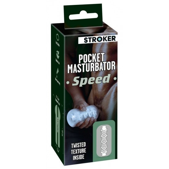 Прозрачный мастурбатор Pocket Masturbator Speed Прозрачный мастурбатор Pocket Masturbator Speed