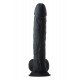 Черный фаллоимитатор-гигант XXL Dildo - 38 см.