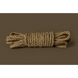 Пеньковая верёвка для бондажа Shibari Rope - 10 м.