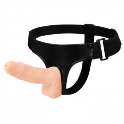Женский страпон Sensual Comfort Strap-On - 15 см.