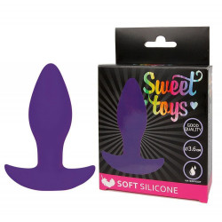 Фиолетовая анальная втулка Sweet Toys - 8,5 см.