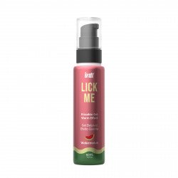 Гель Lick Me с согревающим эффектом и ароматом арбуза - 50 мл.