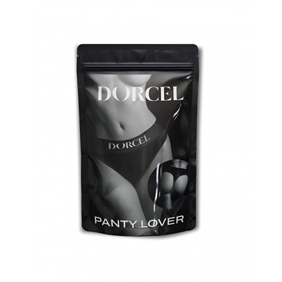Черные трусики для ношения клиторального стимулятора Panty Lover - size XXL