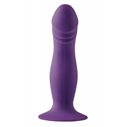 Фиолетовый фаллоимитатор Pleasure Dildo - 14,6 см.