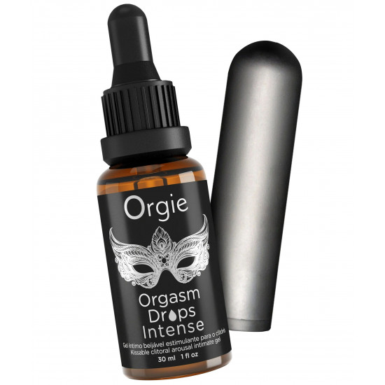 Набор Orgie Orgasmic Bullet: вибропуля и возбуждающий гель Orgasm Drops Intense