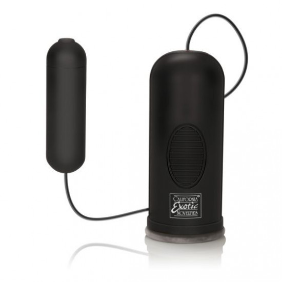 Черный мастурбатор Silicone Vibrating Oro Simulator Черный мастурбатор Silicone Vibrating Oro Simulator