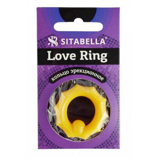 Цветное эрекционное кольцо Love Ring