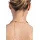 Золотистое украшение на шею COLLIER EMMA OR