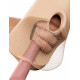 Телесный мастурбатор с вибрацией Double Pounder Vibrating Squeeze Stroker