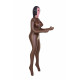 Чернокожая секс-кукла Michelle с 3 отверстиями