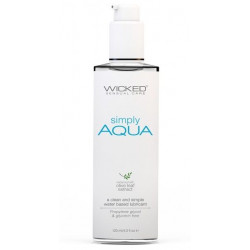 Легкий лубрикант на водной основе Wicked Simply AQUA - 120 мл.