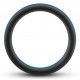 Черно-синее эрекционное кольцо Silicone Go Pro Cock Ring
