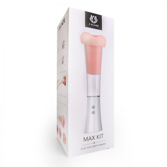 Автоматическая вакуумная помпа с реалистичной мягкой вставкой Max Kit