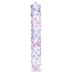 Фаллоимитатор с массажными точками Purple Rose - 23 см.