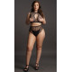 Эротический комплект Duo Net Key-Hole Bra Set