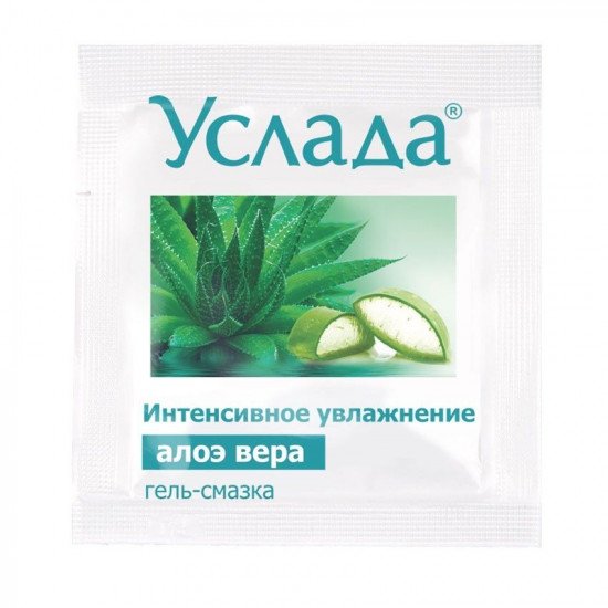 Гель-смазка «Услада с алоэ» - 3 гр.