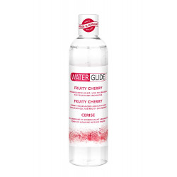 Лубрикант на водной основе с ароматом вишни FRUITY CHERRY - 300 мл.