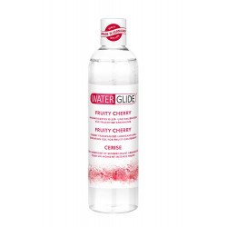 Лубрикант на водной основе с ароматом вишни FRUITY CHERRY - 300 мл.
