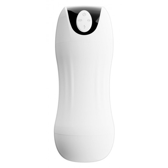 Белый мастурбатор Masturbator with 2 functions