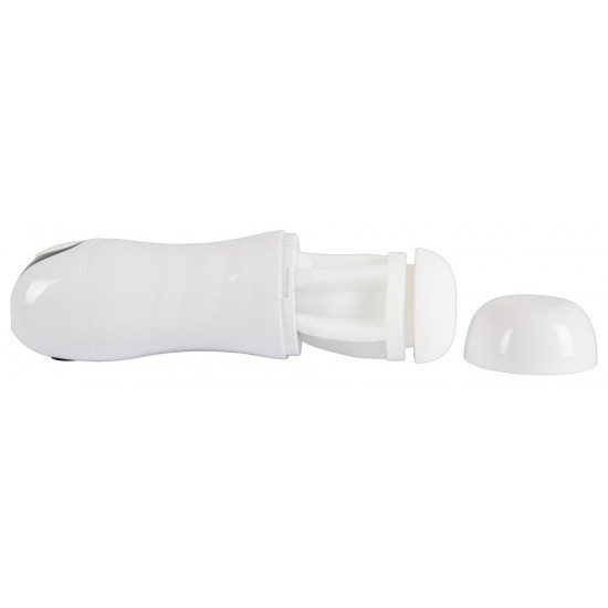Белый мастурбатор Masturbator with 2 functions