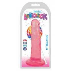 Розовый фаллоимитатор Slim Stick Dildo - 15,2 см.