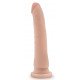 Телесный фаллоимитатор 8.5 Inch Silicone Dildo - 21,6 см.