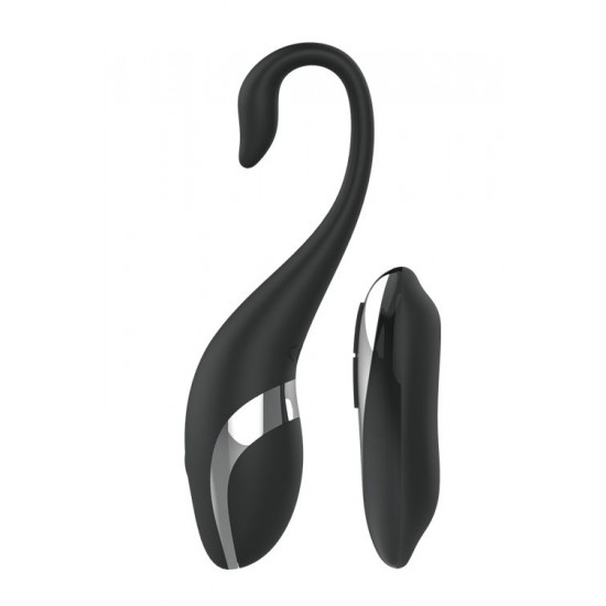 Черное виброяйцо NAGHI NO.36 RECHARGEABLE REMOTE EGG