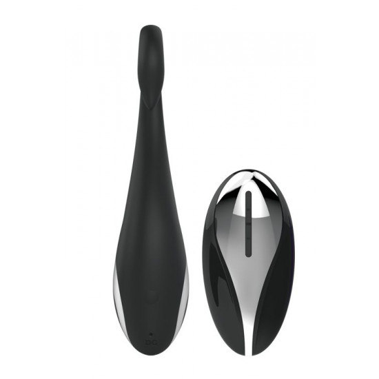 Черное виброяйцо NAGHI NO.36 RECHARGEABLE REMOTE EGG