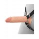 Полый страпон на ремнях 6’’ Hollow Silicone Strap-on