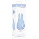 Голубой клиторальный стимулятор Sugar Bunny - 9,5 см.